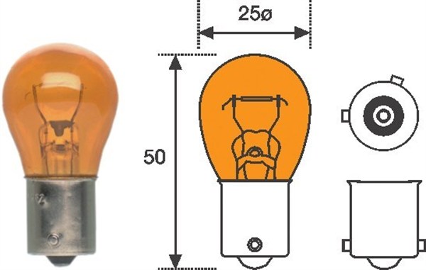 MAGNETI MARELLI 008507100000 Lampadina, Indicatore direzione